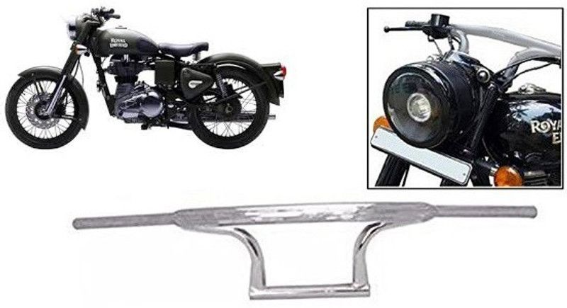 victrix SIDE CURVE HANDLE _CHROME17 Handle Bar  (Silver)