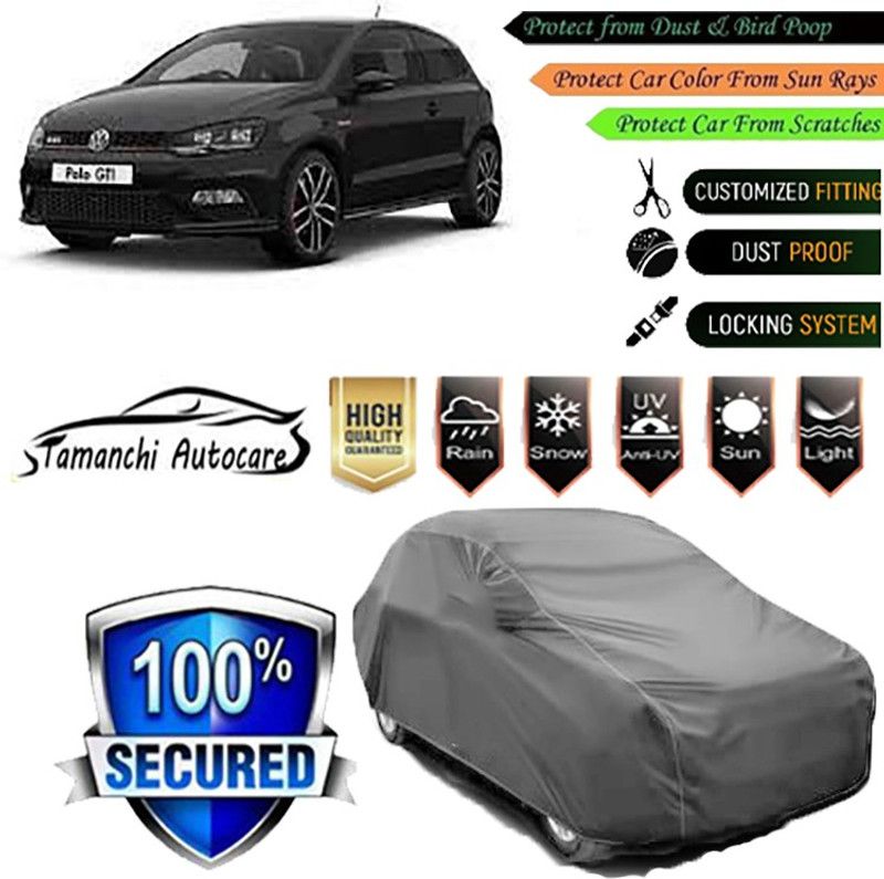 Tamanchi Autocare Car Cover For Volkswagen Polo GT TSI  (Grey)