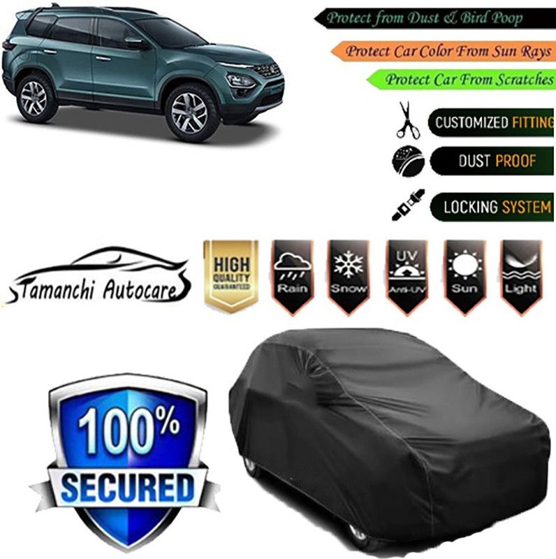 Tamanchi Autocare Car Cover For Tata Buzzard  (Black)