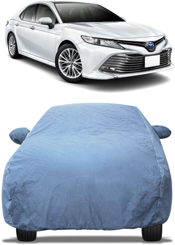 GoMechanic Car Cover For Toyota Camry (With Mirror Pockets)  (Grey)