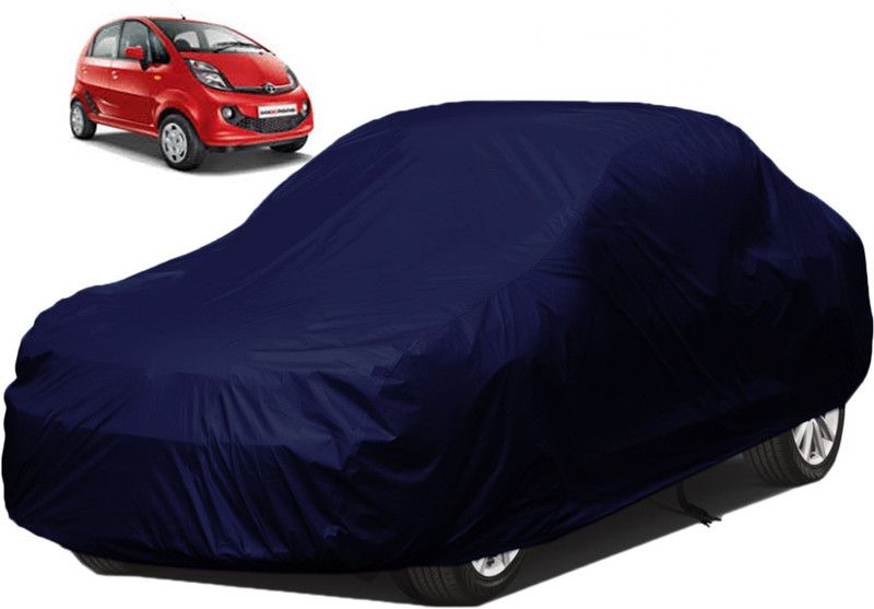 Kuchipudi Car Cover For Tata Nano Genx (Without Mirror Pockets)  (Blue)