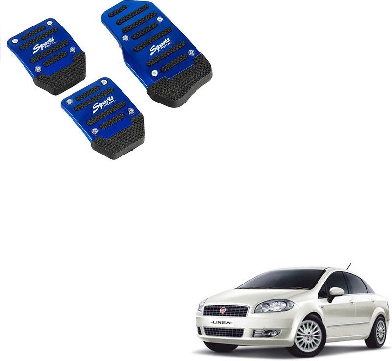 SEMAPHORE Car Non-Slip Manual Pedals Kit Sports Blue For Fiat Linea Classic 1.3 Multijet Car Pedal
