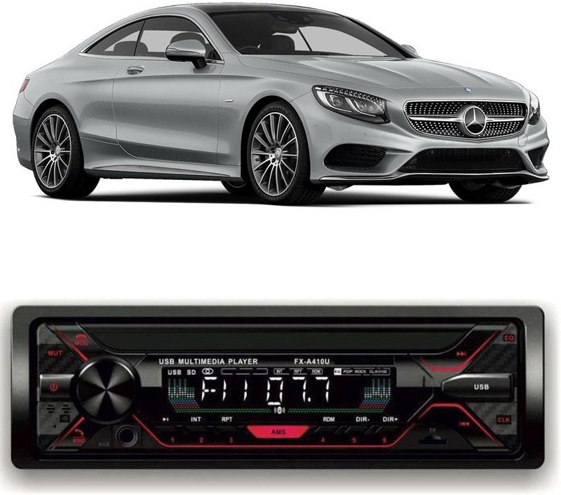 Genipap Car Stereo FX- A100U Car Stereo with Bluetooth, USB, SDCard , Aux G-414 Car Stereo  (Single Din)