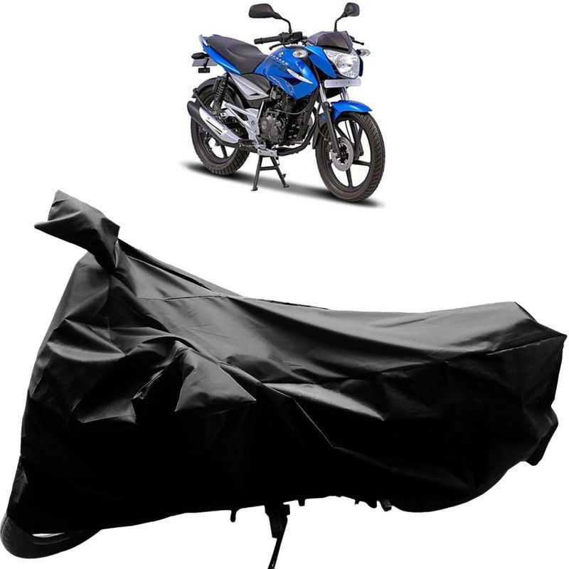 SHOOLIN Two Wheeler Cover for Bajaj  (XCD 125cc, Black)