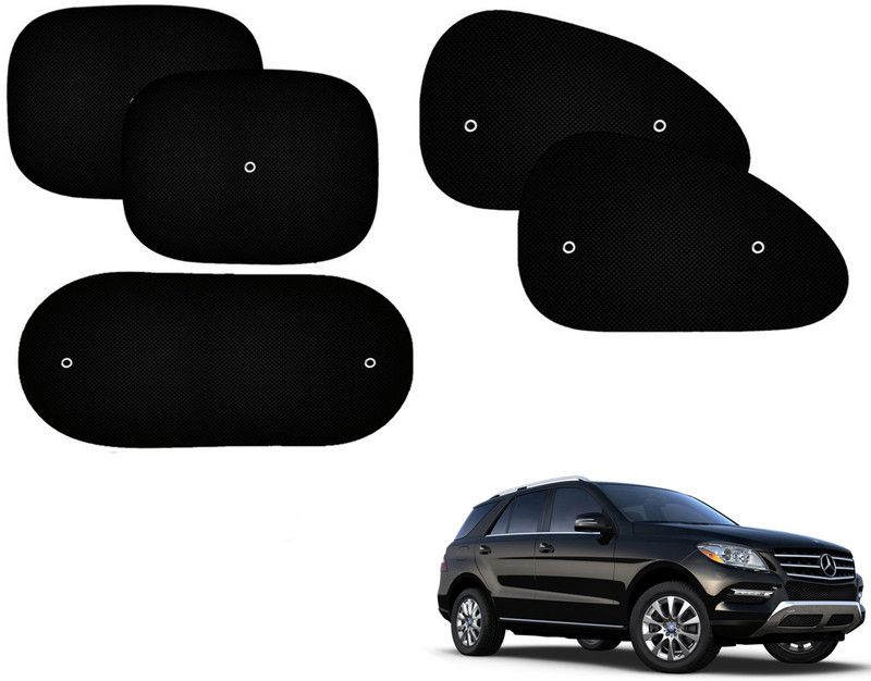 Automotive Prist Side Window Sun Shade For Mercedes Benz ML250  (Black)