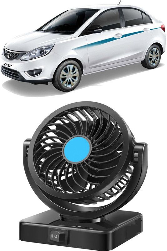 Amulite Cooling Car Fan 360 Degree Rotatable For vehicle-El_ 561 Car Interior Fan  (12 V)
