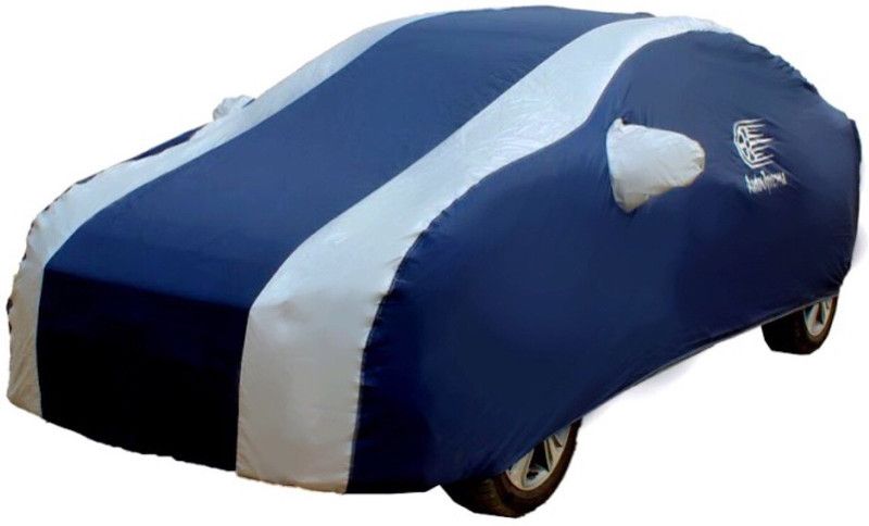 Auto Oprema Car Cover For Hyundai i10 (With Mirror Pockets)  (Blue)