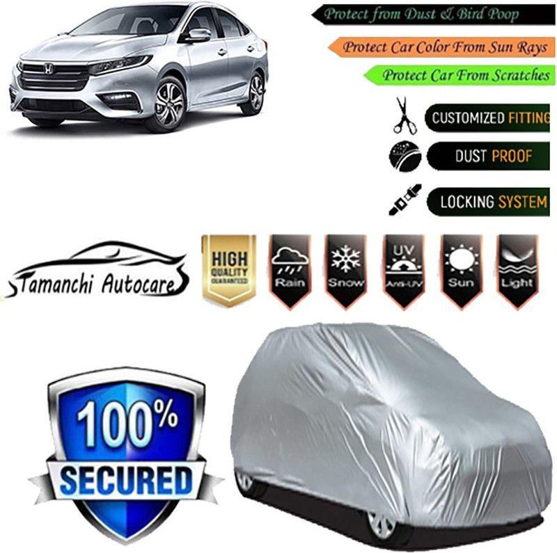 Tamanchi Autocare Car Cover For Honda City Facelift  (Silver)