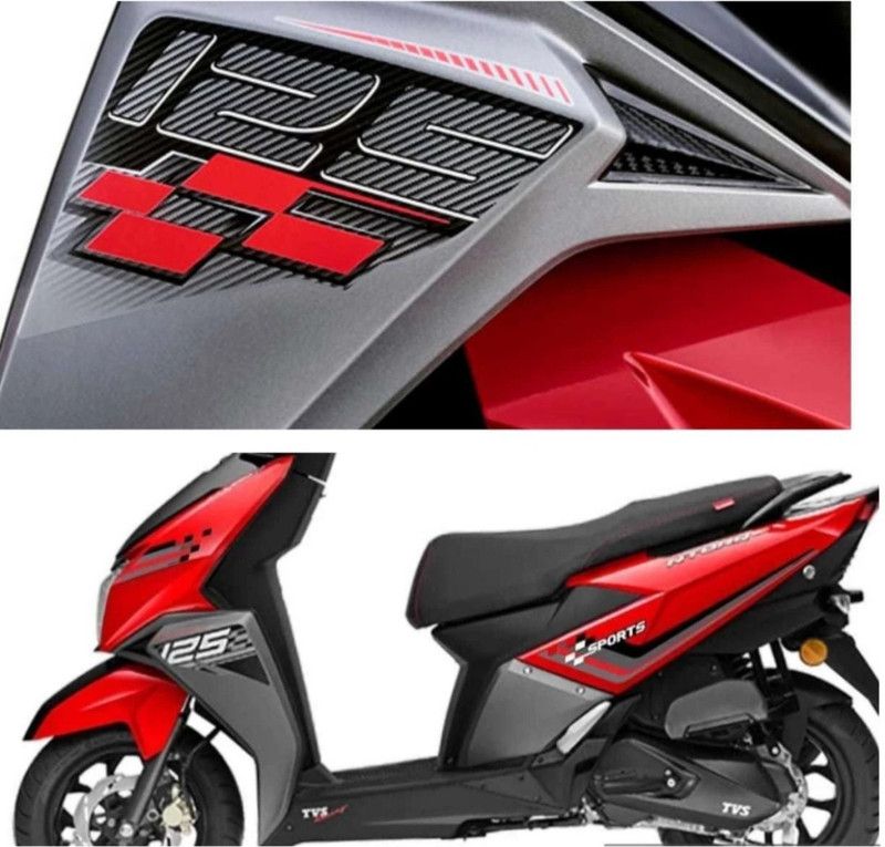 ARFAm Sticker & Decal for Scooter  (Red)