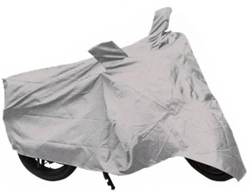 ARCENT Two Wheeler Cover for TVS  (Phoenix 125, Silver)