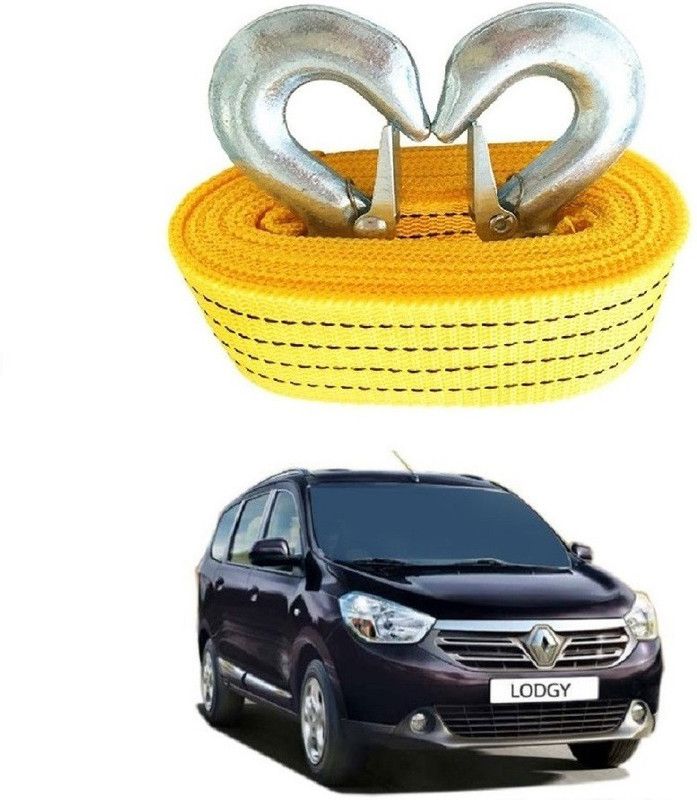 BBM Cars/ Van/ SUV Towing Rope Nylon Cable Extra Strong Heavy Duty with 3 Ton Capacity 2.5mtr Long Suitable for Renault Lodgy 2.5 m Towing Cable  (Nylon, 3000 kg Pull Capacity)