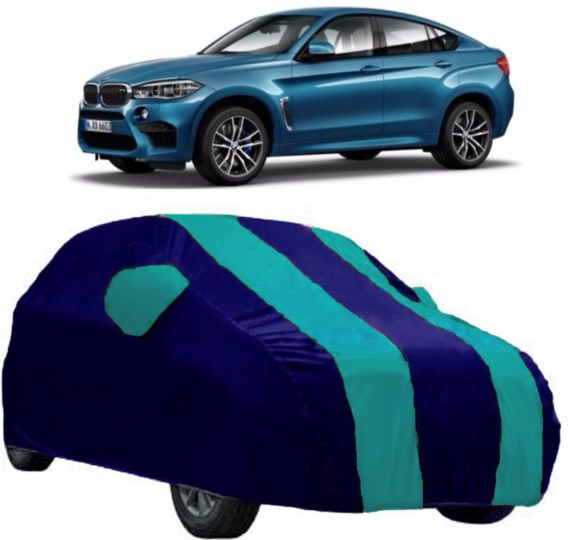 AutoRock Car Cover For BMW M Series (With Mirror Pockets)  (Blue)