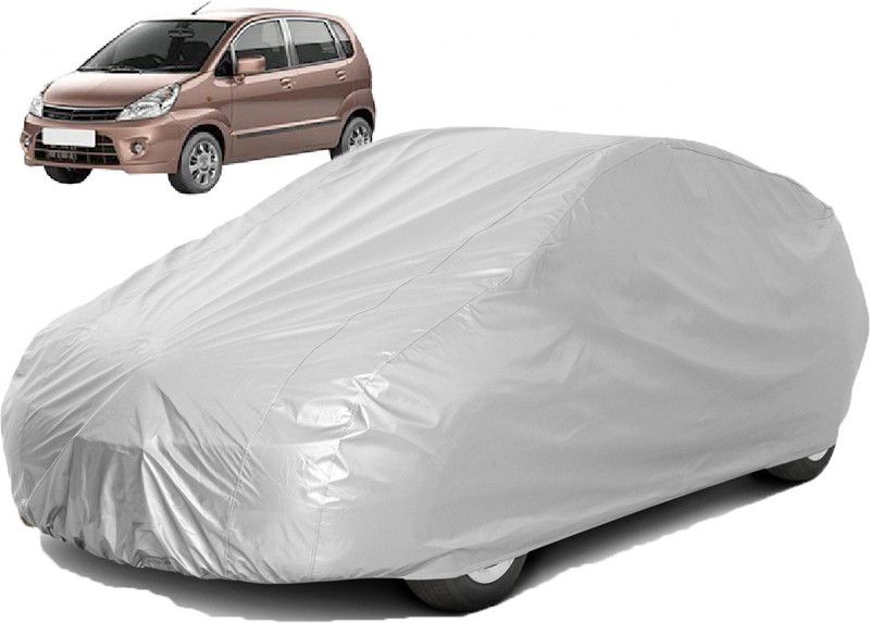 Amasree Car Cover For Maruti Suzuki Zen Estilo (Without Mirror Pockets)  (Silver, For 2018, NA Models)