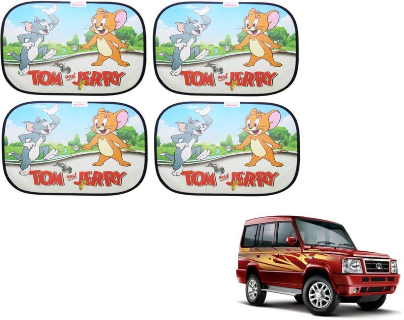 AUTYLE Side Window, Rear Window Sun Shade For Tata Sumo  (Multicolor)
