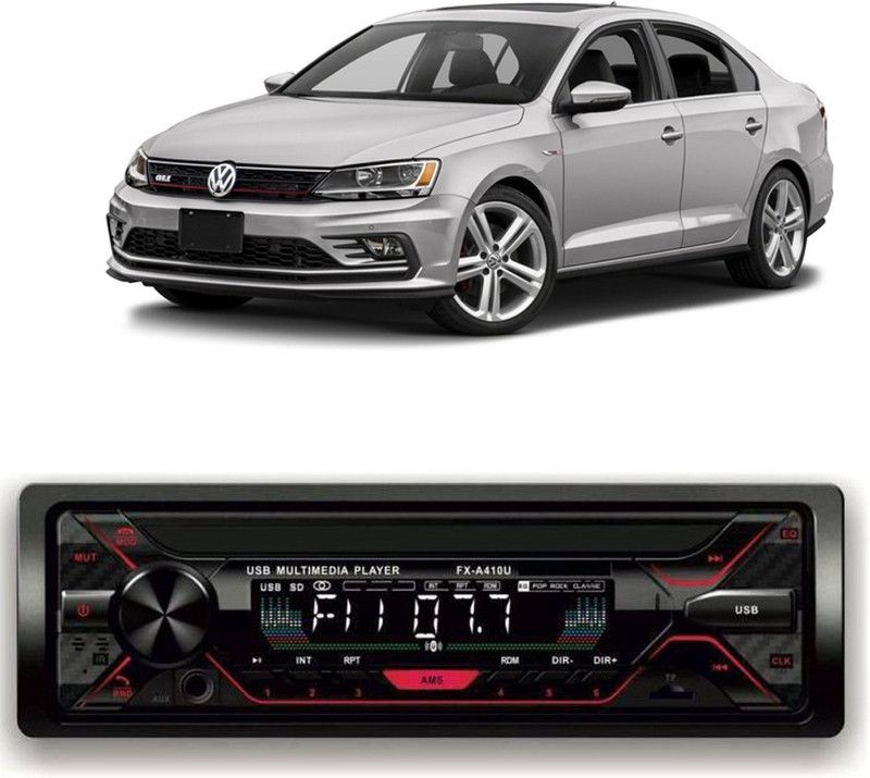 Genipap Car Stereo FX- A100U Car Stereo with Bluetooth, USB, SDCard , Aux G-610 Car Stereo  (Single Din)