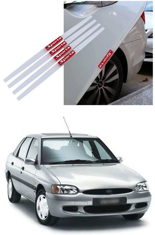 XZRTZ Car Side Door Edge Bumper, Anti-Scratch Protection Guards Trim Stickers S280 Matte, Glossy Ford, Universal For Car Escort, Universal For Car Side Garnish