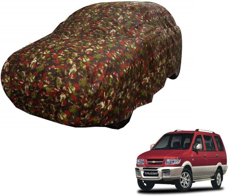 Gargi Traders Car Cover For Mahindra Tavera (With Mirror Pockets)  (Multicolor)