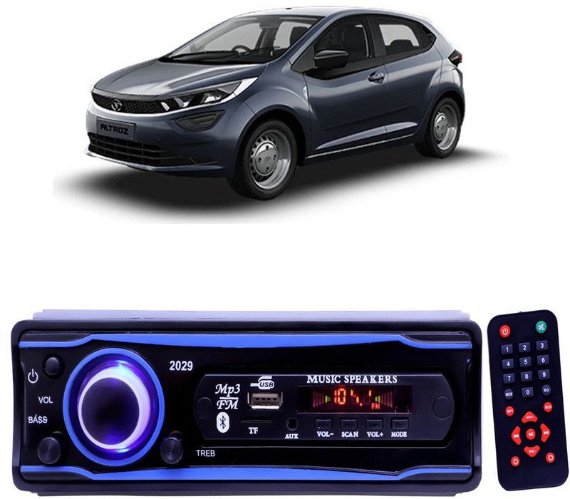Purpleheart Blue 2029 USB/AUX/SD/BLUETOOTH/FM/MP3 BOOM MASTER STANDARD- P508 Car Stereo  (Single Din)