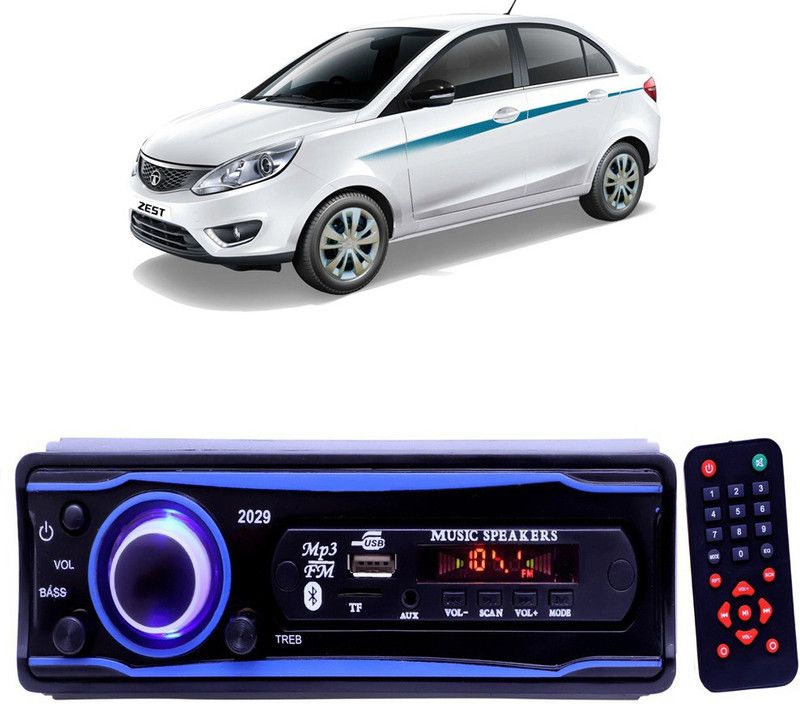 Purpleheart Blue 2029 USB/AUX/SD/BLUETOOTH/FM/MP3 BOOM MASTER STANDARD- P564 Car Stereo  (Single Din)