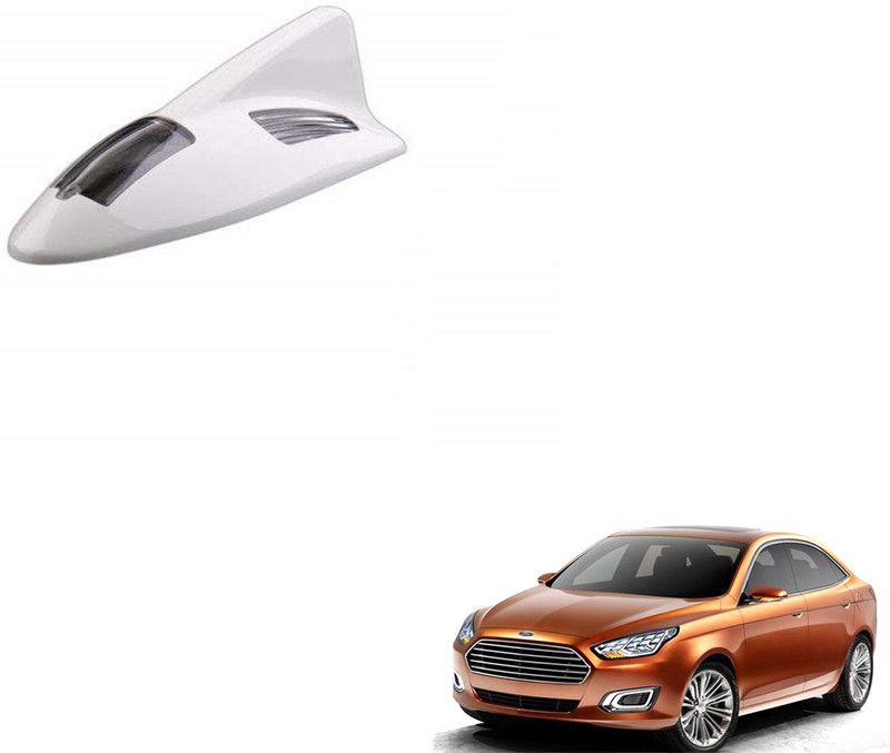 SEMAPHORE Solar Car Led Roof Spoiler Shark Fin Shape Car Antenna Decorative Lights for Frd Escort Whip Vehicle Antenna