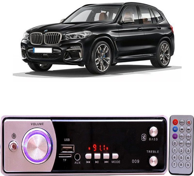 Bluedrum Silver009 BLUETOOTH/USB/SD/AUX/FM/MP3 Car Stereo ( Single Din) B-72 Car Stereo  (Single Din)