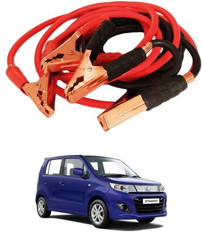 Znee Smart ZS500FT35 Car Heavy Duty | Jumper Cable |Maruti Suzuki WagonR Stingray 6 ft Battery Jumper Cable  (Pack of 1)