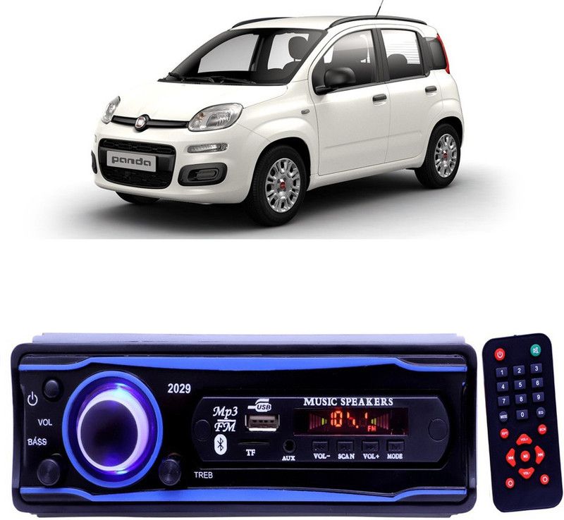YUNEIK Blue 2029 USB/AUX/SD/BLUETOOTH/FM/MP3 BOOM MASTER STANDARD- Y 115 Car Stereo  (Single Din)