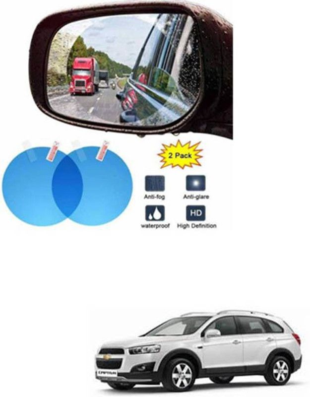 APICAL Car Mirror Blue Rain Blocker For Captiva Car Mirror Rain Blocker  (Blue)