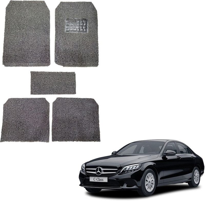 Oshotto Rubber, Plastic Standard Mat For Mercedes Benz C-Class  (Black)