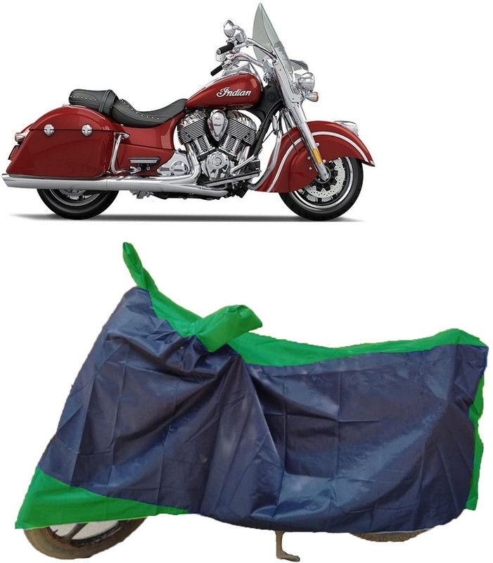 AutoFave Two Wheeler Cover for Indian  (Springfield, Multicolor)