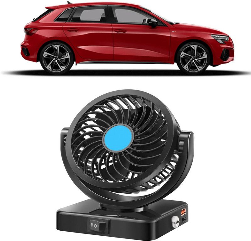 Enfield Works Car Fan With USB Charging 360 Degree Rotatable Fan-B-003 Car Interior Fan  (12 V)
