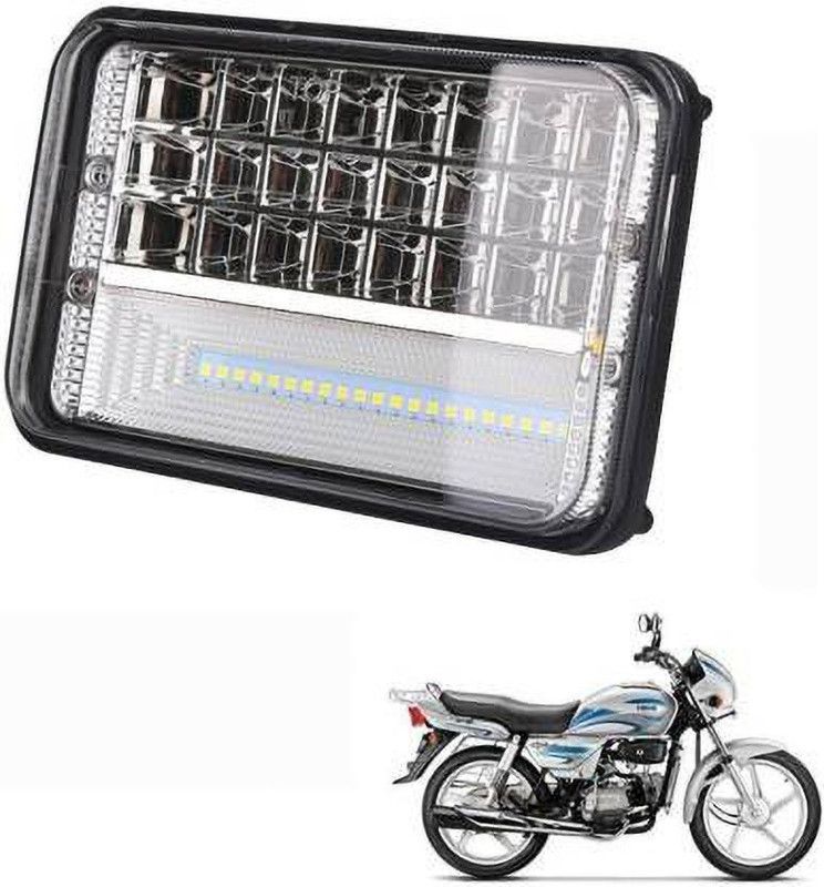 CADEAU CDF234 Splendor LED Headlight (Hero) ONLY for Splendor +,Splendor Headlight Motorbike LED for Hero (12 V, 50 W)  (Splendor Plus, Splendor, Pack of 1)