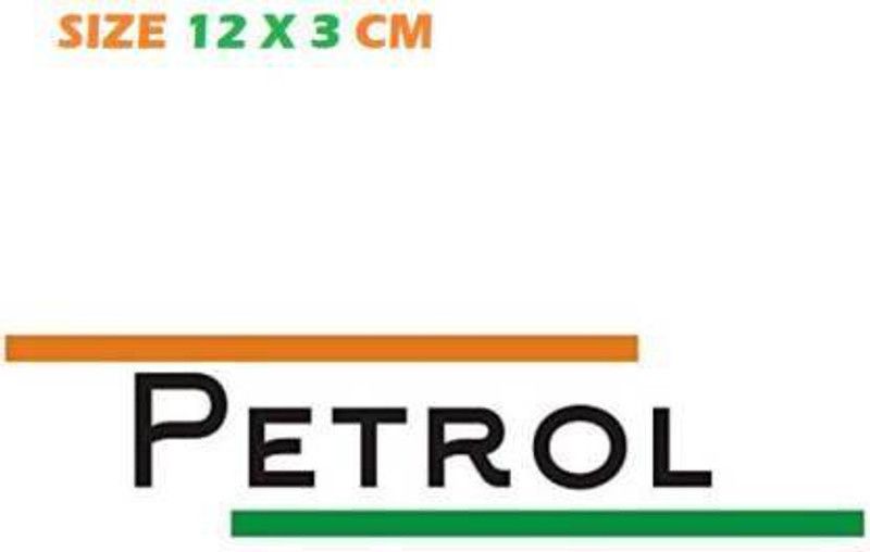 TO-HIT Sticker & Decal for Car & Bike  (Black, Orange, Green)