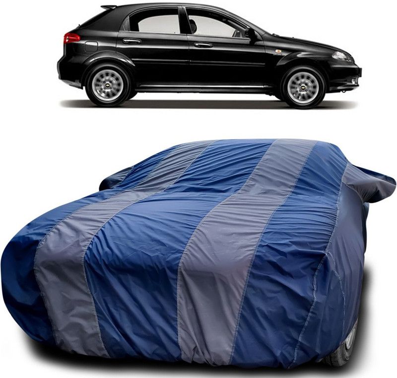 Ascension Car Cover For Chevrolet Optra (With Mirror Pockets)  (Blue, Grey)