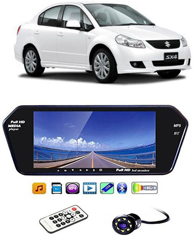 Enfield Works 7InchFull HD Touch Screen Bluetooth LED Screen & LED Reverse Camera E-4127 FullHD Touch Screen Bluetooth LED Screen&+8 LED Reverse Camera E-4127 Vehicle Camera System
