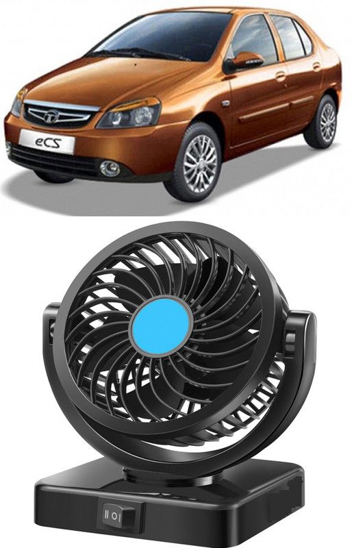 Amulite Cooling Car Fan 360 Degree Rotatable For vehicle-El_ 523 Car Interior Fan  (12 V)