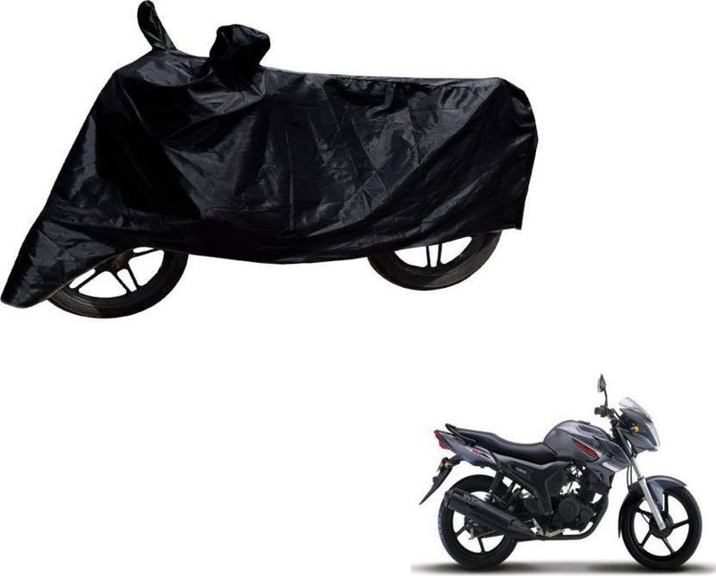 Blossom Trendz Two Wheeler Cover for Yamaha  (SZ-S, Black)