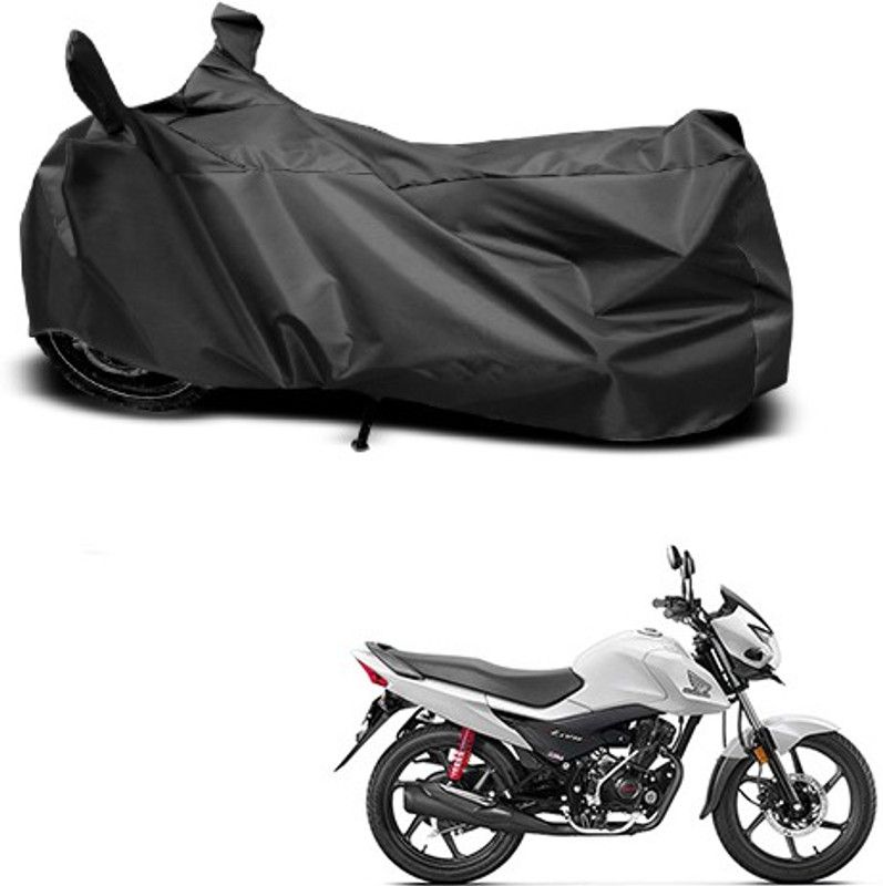 THE REAL ARV Waterproof Two Wheeler Cover for Honda  (Livo, Black)