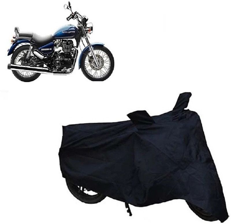 ELECTRIBLES Two Wheeler Cover for Royal Enfield  (Thunderbird 500, Black)