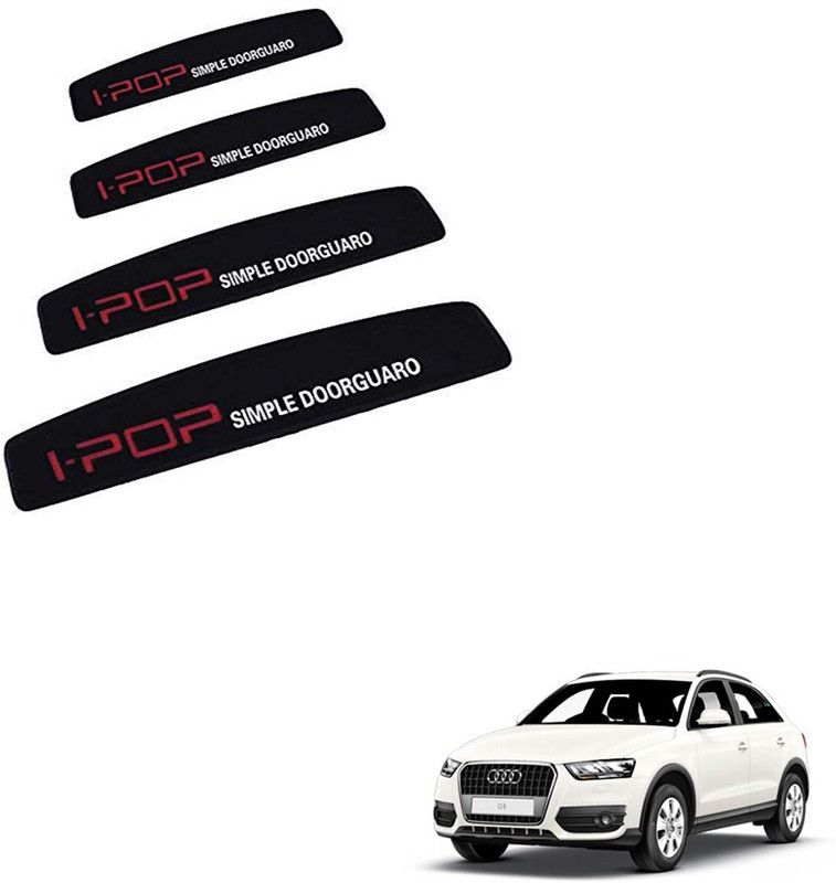SEMAPHORE Rubber Car Door Guard  (Black, Pack of 4, Audi, Q3)