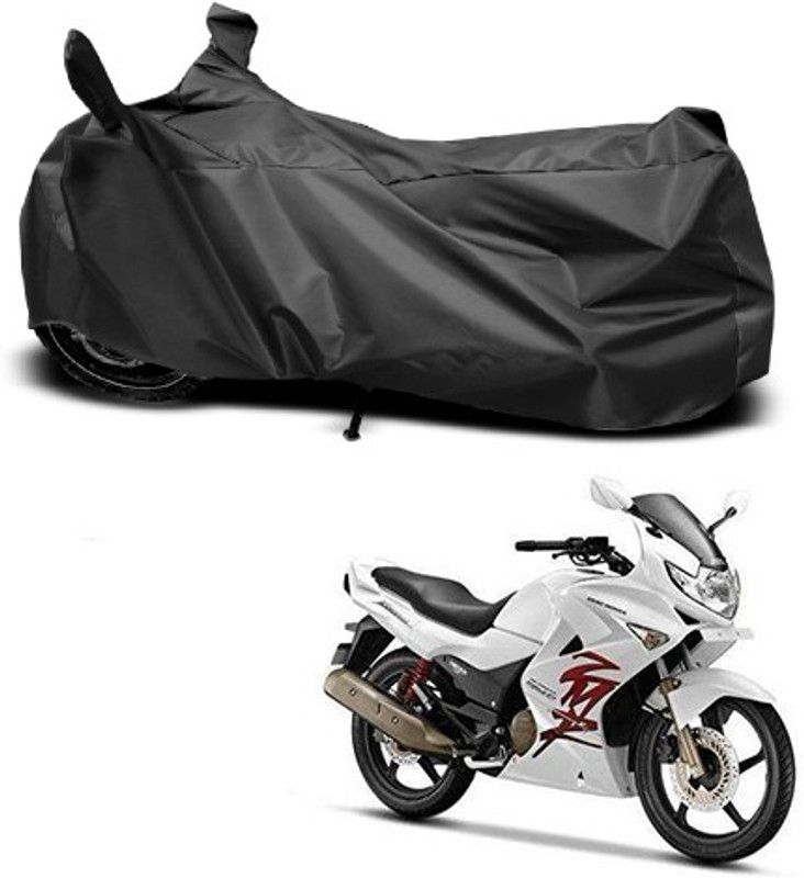 THE REAL ARV Waterproof Two Wheeler Cover for Hero  (Karizma, Black)