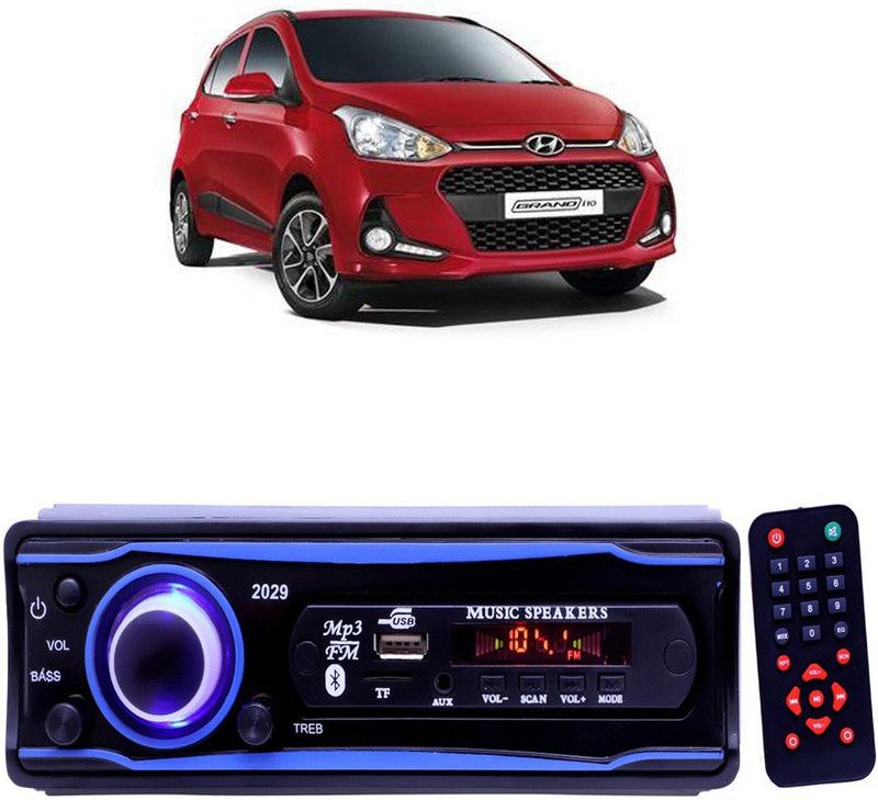 Bluedrum Blue 2029 USB/AUX/SD/BLUETOOTH/FM/MP3 BOOM MASTER STANDARD- B 183 Car Stereo  (Single Din)