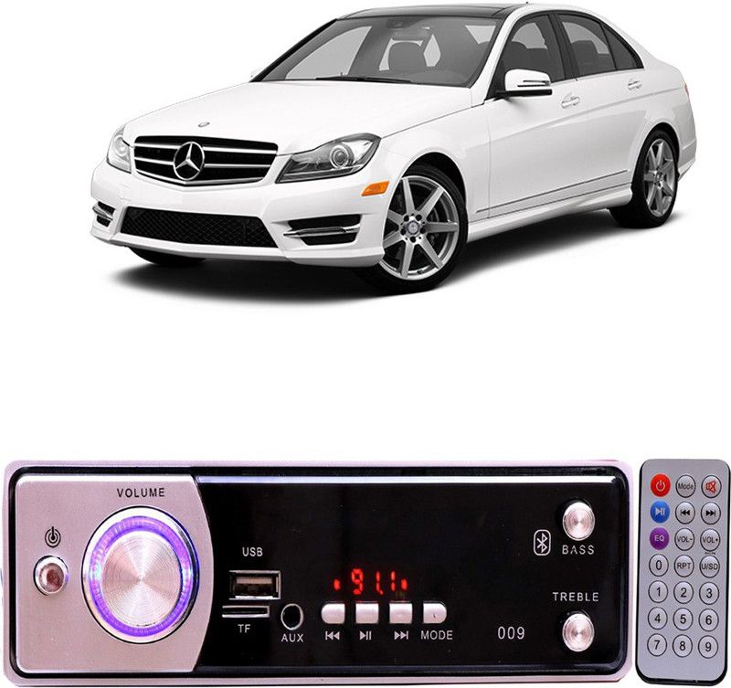 Purpleheart Silver009 BLUETOOTH/USB/SD/AUX/FM/MP3 Car Stereo ( Single Din) P-373 Car Stereo  (Single Din)