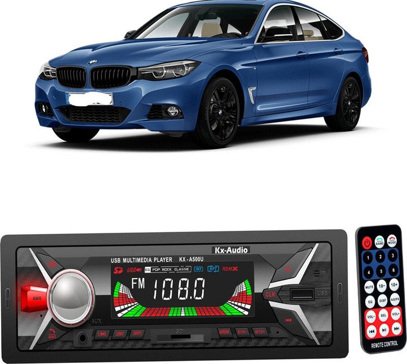 JBRIDERZ KX-A500U BLUETOOTH/USB/SD/AUX/FM/MP3 with Phone Caller Id Receiver JB-894 Car Stereo  (Single Din)
