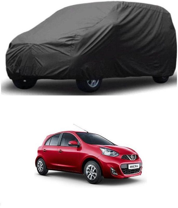 arneja trading company Car Cover For Nissan Micra (Without Mirror Pockets)  (Grey)