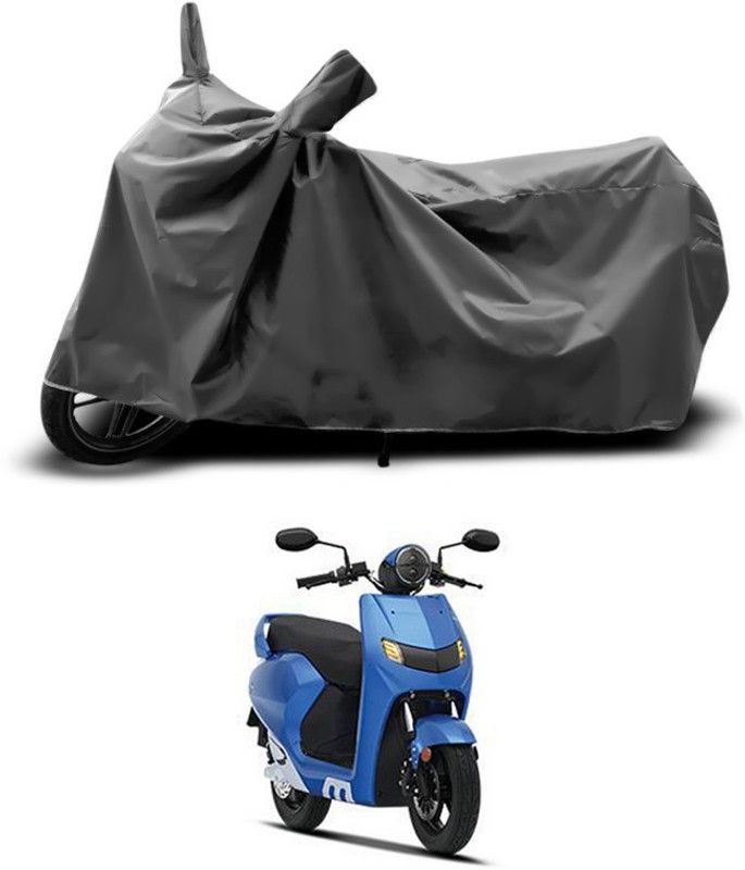 Rhtdmm Waterproof Two Wheeler Cover for 22Motors  (Grey)