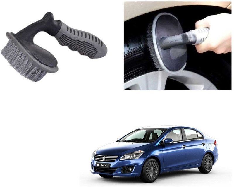 SPREADX Alloy Wheel Tire Car Rim Tyre Cleaning Brush suitable for Maruti Nexa Ciaz T-1 300 g Wheel Tire Cleaner  (Pack of 1)