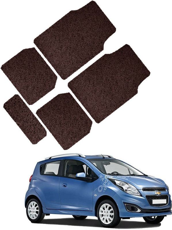 KANDID PVC (Polyvinyl Chloride) Standard Mat For Chevrolet Spark  (Brown)