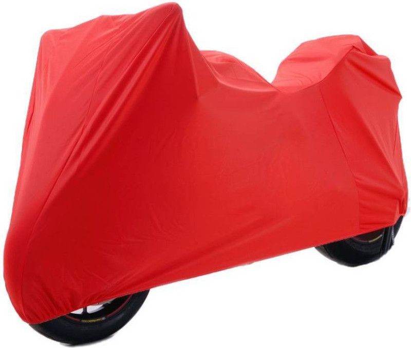 Purpleheart Two Wheeler Cover for Suzuki  (Red)