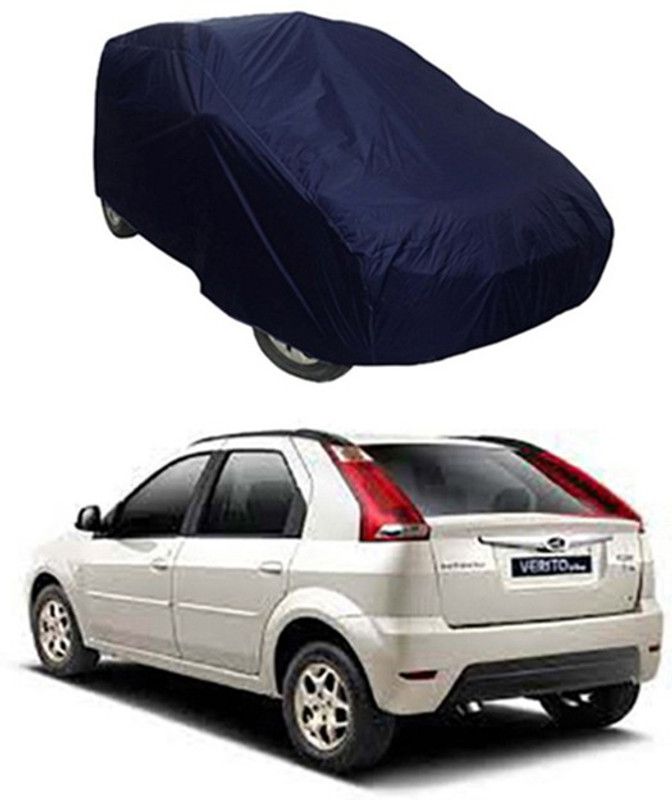 THE REAL ARV Car Cover For Mahindra Verito (With Mirror Pockets)  (Blue)